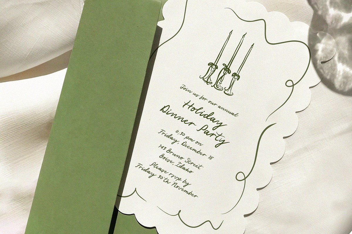 Hand Drawn Whimsical Christmas | SVG, a Seasonal Illustration by Calamar Studio (Photo 8 of 25)