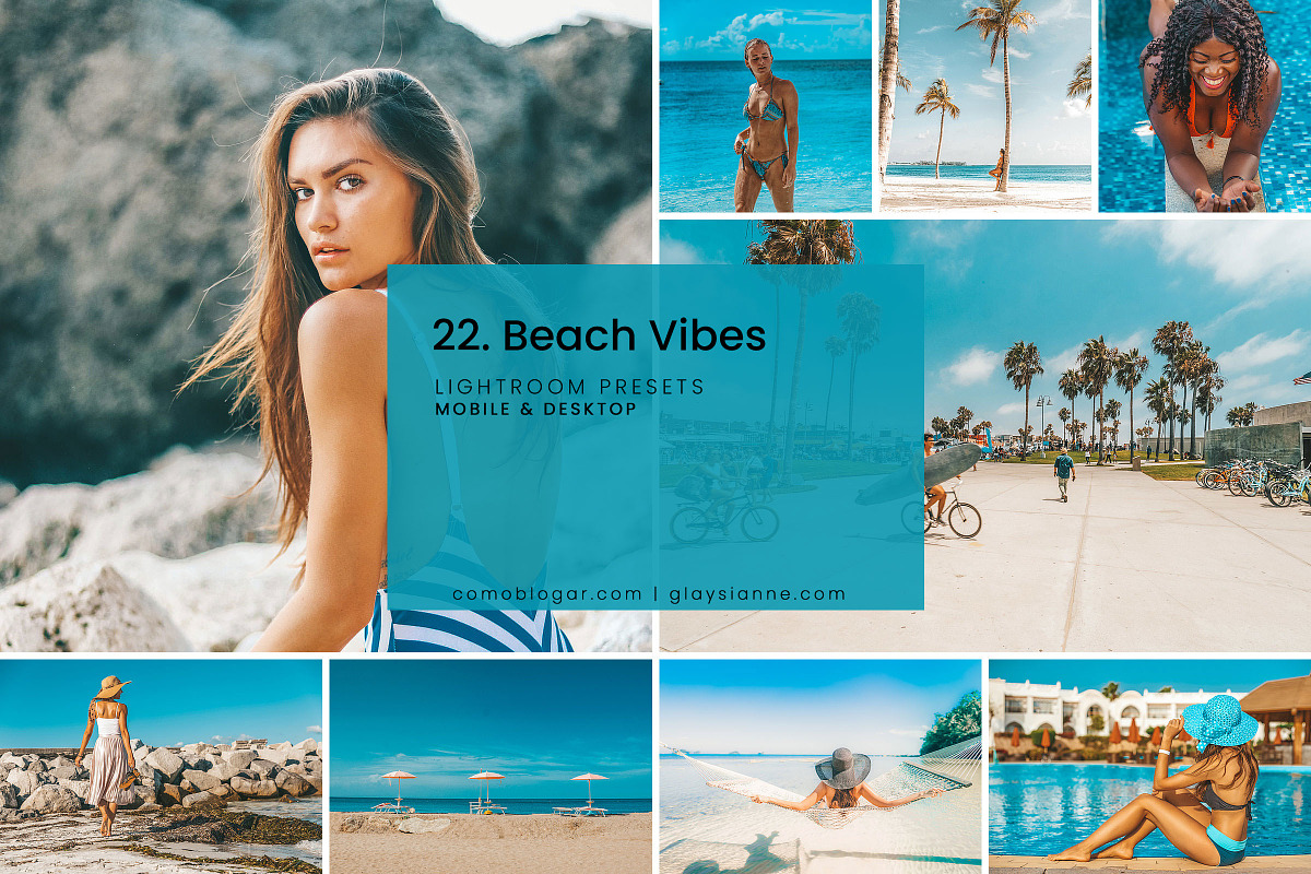 22. Beach Vibes Presets, an Action Add-On by Advina Store (Photo 1 of 8)