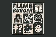 Flamb Burger handwritten font, a Font by Typeparties (Thumbnail 2 of 6)