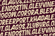 Acorn Brush Font, a Handwritten Font by Burhan Afif (Thumbnail 5 of 6)