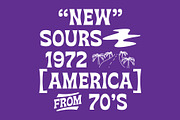Flatface Sours, a Sans Serif Font by Flatface (Thumbnail 2 of 11)