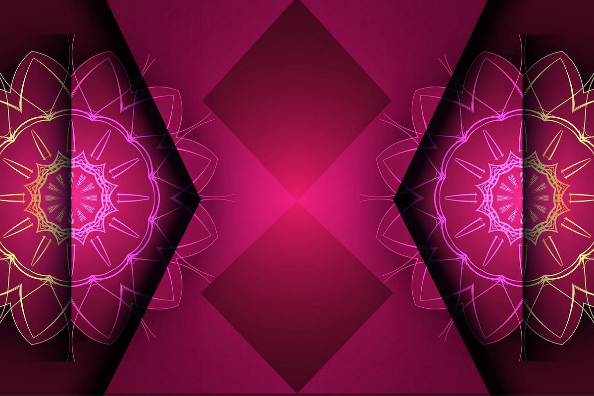 Mandala Vector Pattern Graphics Pack, a Background Graphic by NJ Himel (Photo 80 of 91)