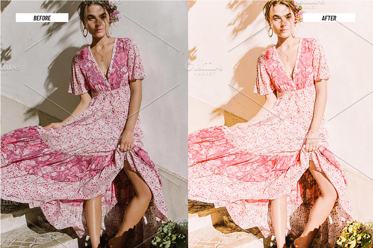 Lighroom Presets Pink Film preview 5