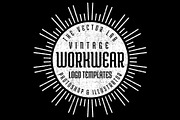 Vintage Workwear Logo Templates, a Branding & Logo Template by TheVectorLab (Thumbnail 7 of 11)