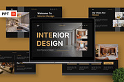 Interior Design - Interior PPT, a Presentation Template by Deepslide Studio (Thumbnail 1 of 6)