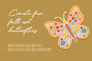 Folksy Flowers & Butterfly Procreate, a Brushes & More by DeloresArt (Thumbnail 7 of 12)