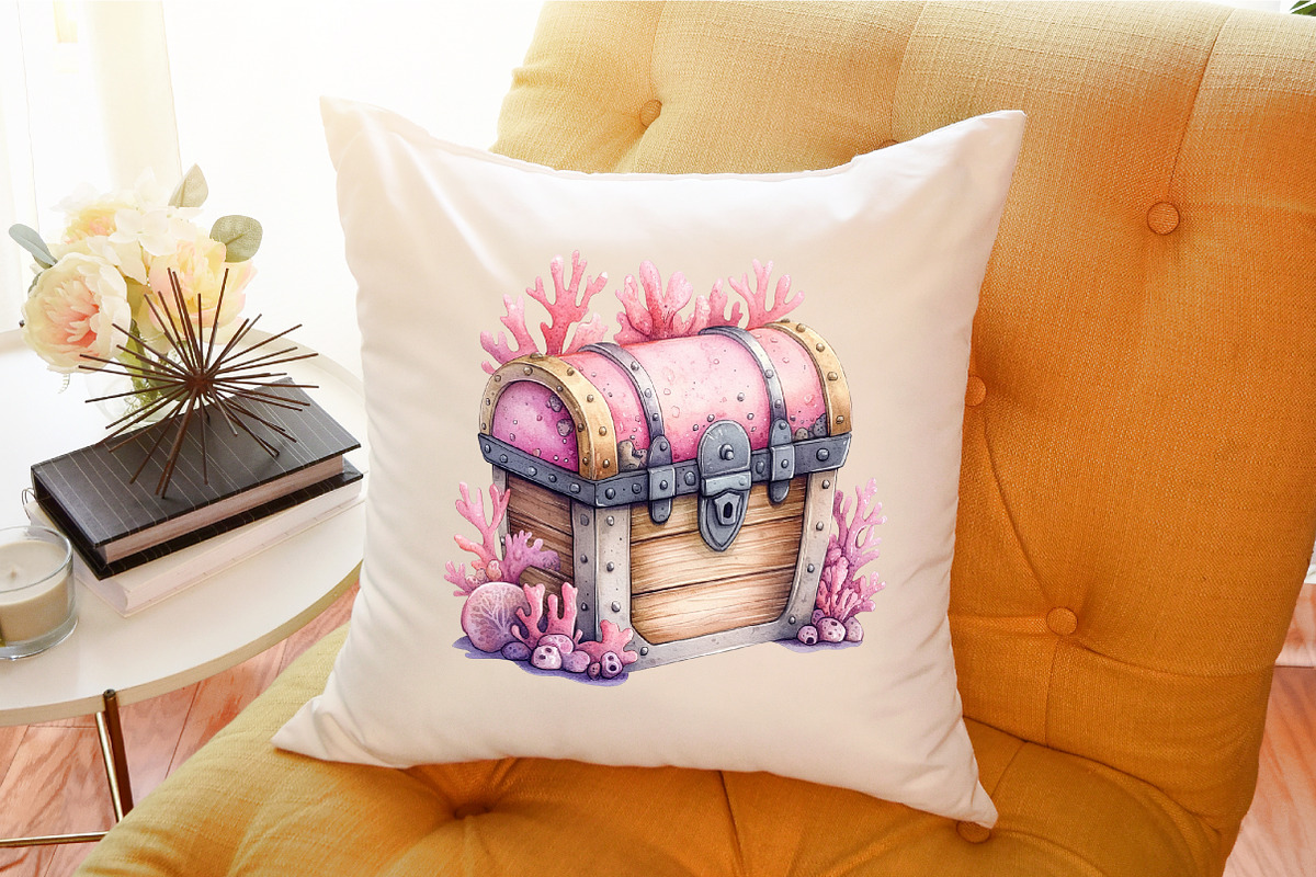 Pink Sea Adventure Clipart, an Illustration by Sublimation Artist (Photo 6 of 6)