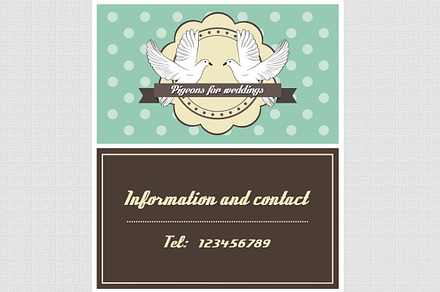 Pigeon Business Card