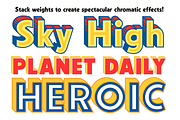 Up Up and Away, a Sans Serif Font by Comicraft Fonts (Thumbnail 2 of 5)