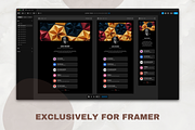 Link In Bio - Framer template, a Landing Page Template by Blue Monkey Media (Thumbnail 5 of 8)