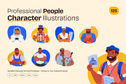 Professions People Character, a Person Illustration by Vectors Market (Thumbnail 1 of 9)