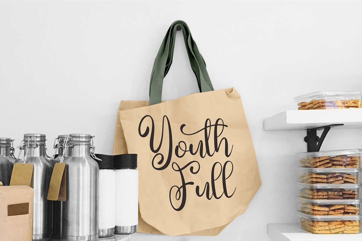 Fivety Likes | Modern Script Font, a Script Font by Forberas Club (Photo 2 of 7)