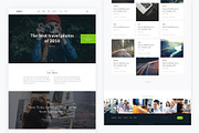 Corio — Blog PSD Template, a Websites & App Template by artemmashirov (Thumbnail 1 of 4)