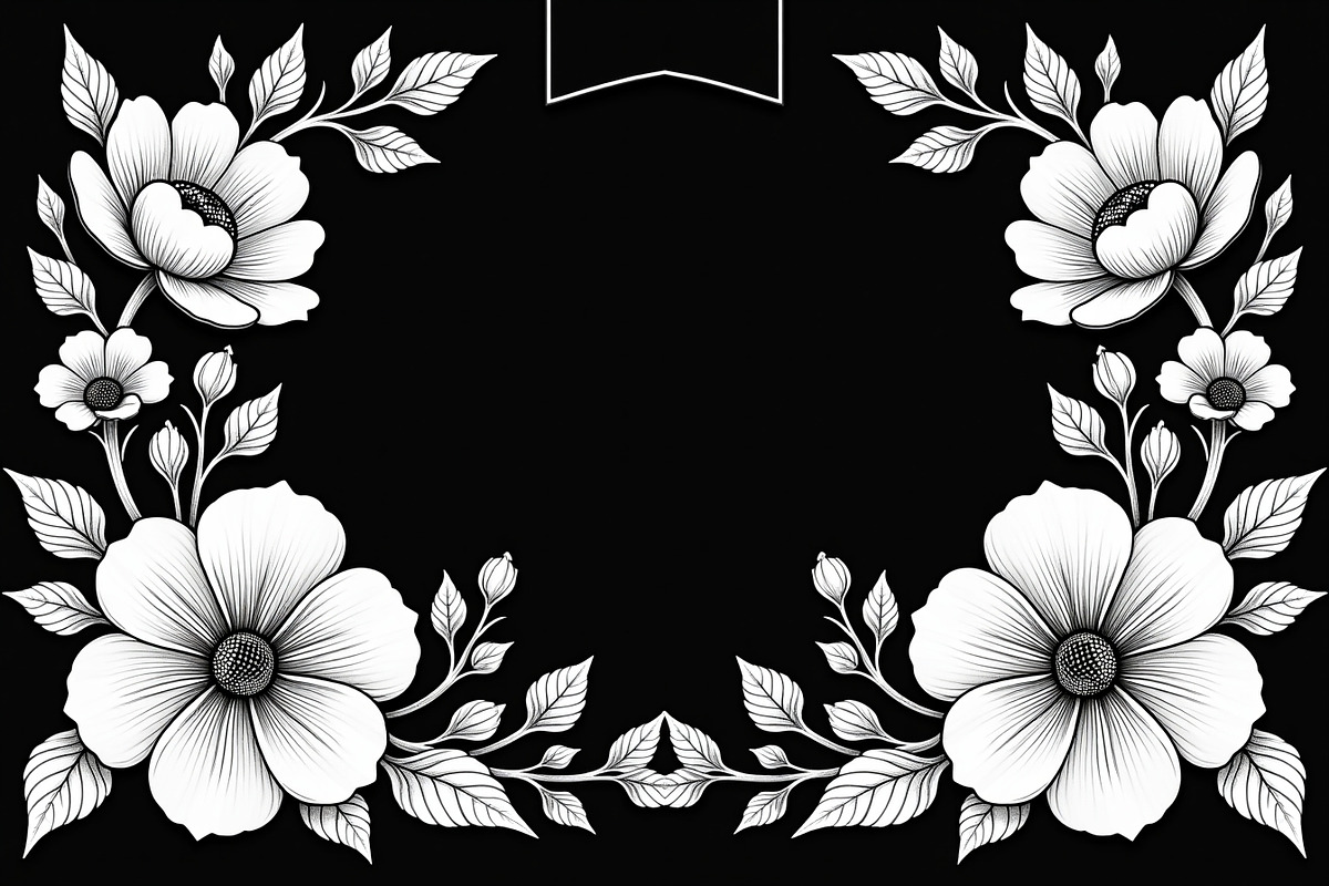 Elegant laser cut black and white, an Illustration by Amazin_art (Photo 2 of 10)