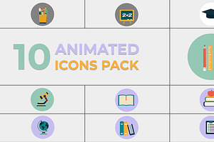 Education Icons for DaVinci Resolve, a Templates & Theme by 2dfx