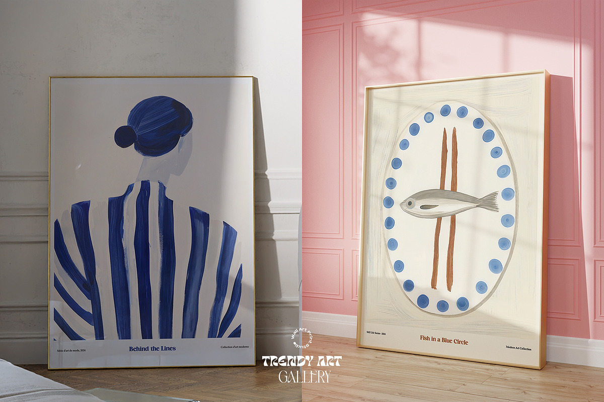 Trendy Art Bundle 2, a Graphic by Wall Art Print Studio (Photo 13 of 37)
