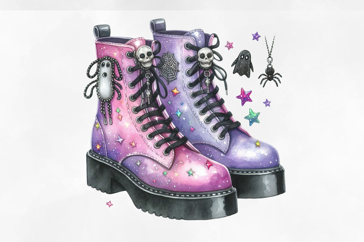 Disco Halloween Sublimation Clipart, an Illustration by Designking (Photo 4 of 4)