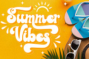 Sunky Retro, a Script Font by GloowStudio (Thumbnail 8 of 10)