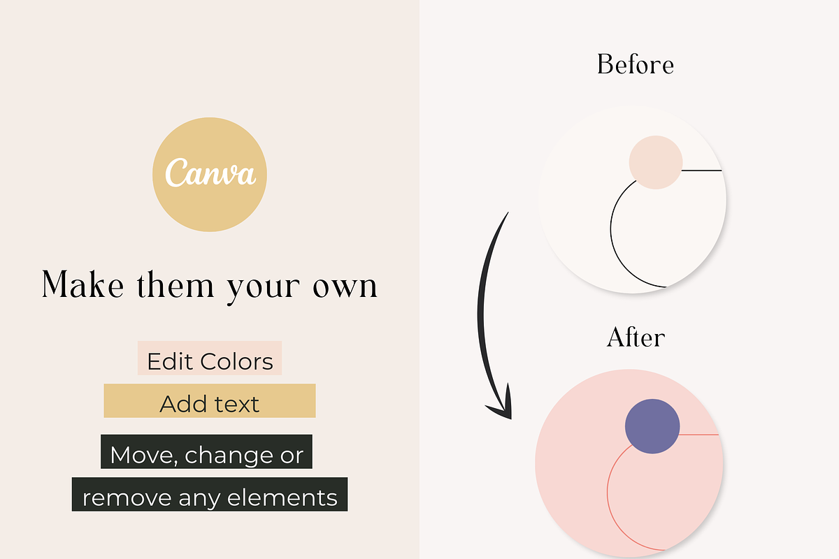 Instagram Highlights Icon Boho Canva, a Social Media Template by HerstedHertz (Photo 3 of 5)