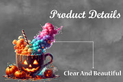 Halloween Coffee Cup Clipart Png, a Seasonal Illustration by Craft Nest (Thumbnail 3 of 5)