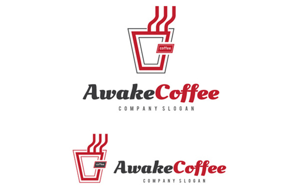 Awake Coffee Logo, a Branding & Logo Template by rotree_man (Photo 3 of 4)