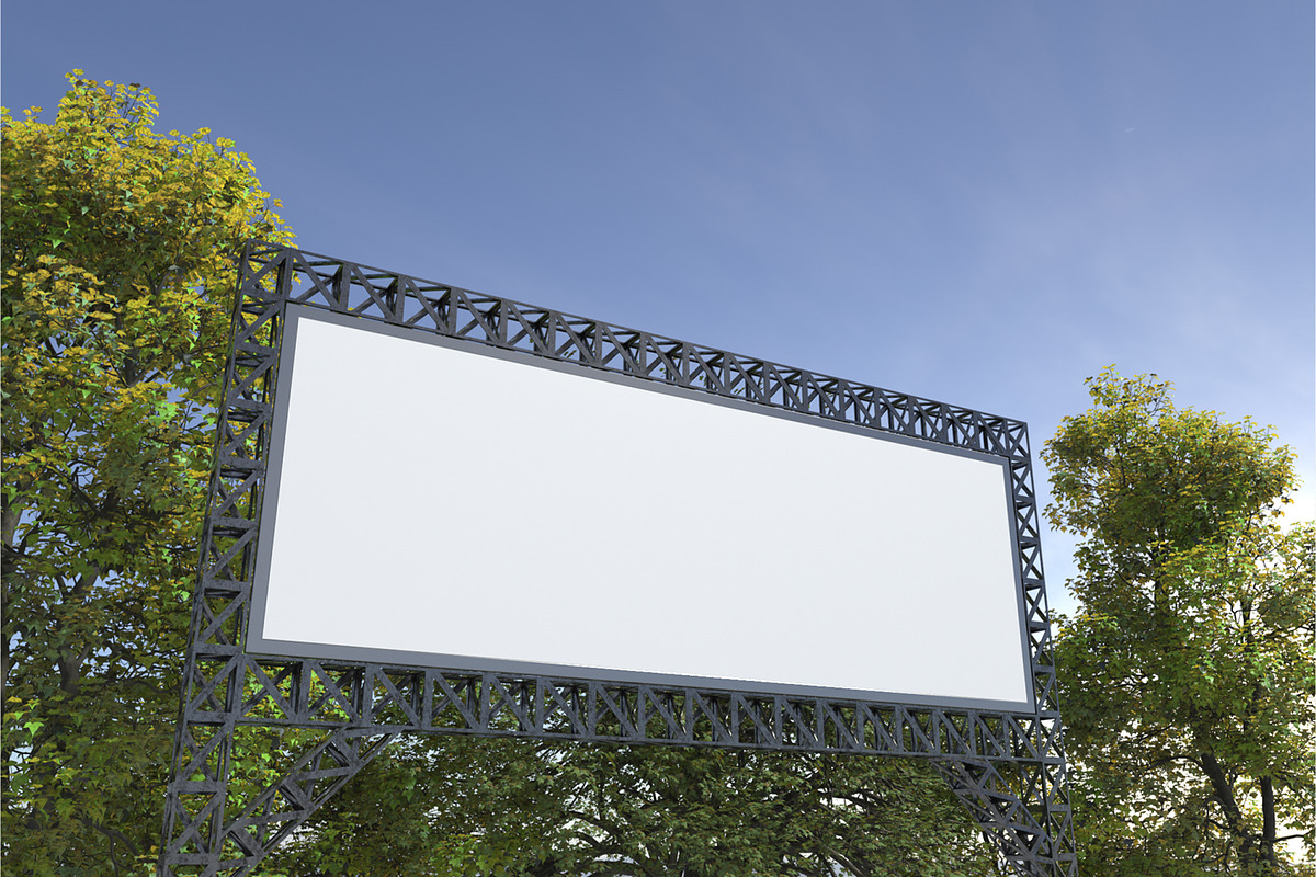 Outdoor Event Banner Mockup, an Advertising Mockup by Permadi Creative (Photo 4 of 5)