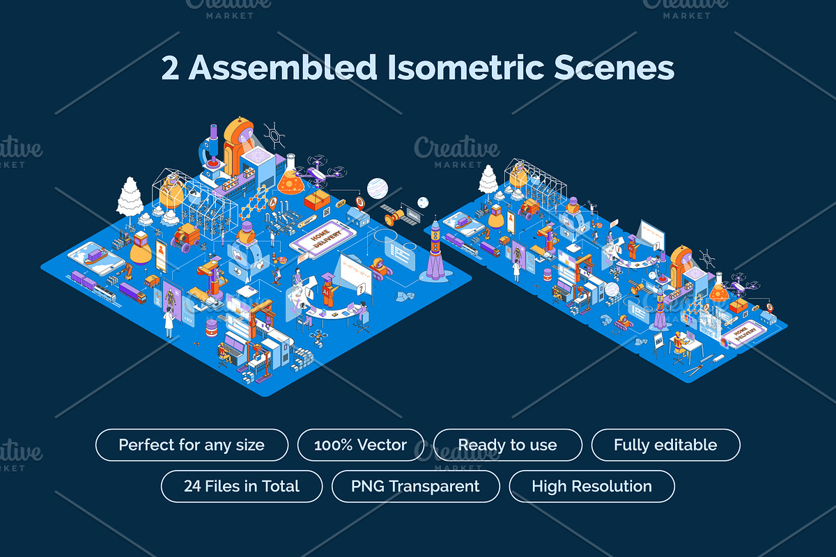 Robots and Automations Concept, an Object Graphic by 35lab (Photo 3 of 6)