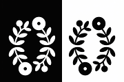 Black and white flower isolated icon, an Illustration by Amazin_art (Thumbnail 3 of 13)