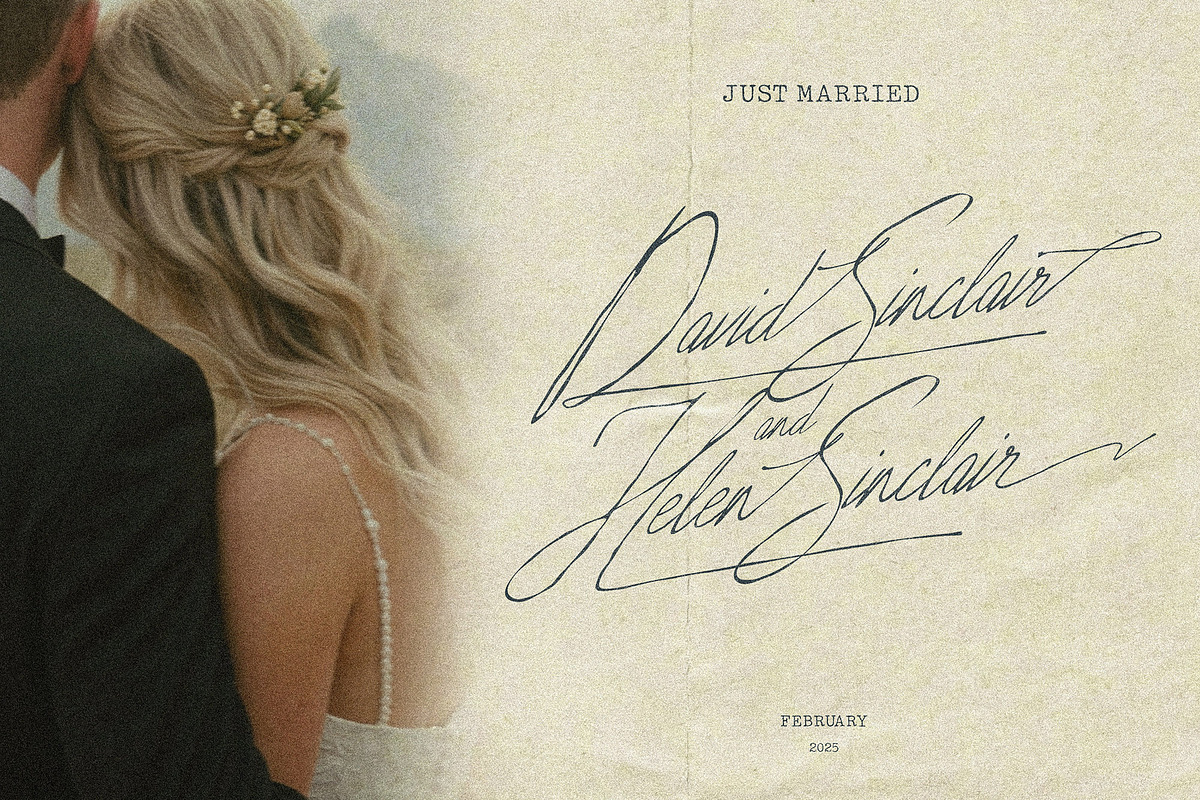 True Signature - Handwriting Script, a Script Font by AndrewPixelType (Photo 10 of 14)