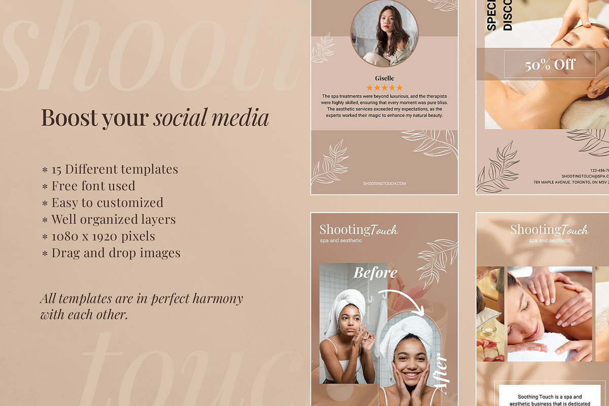 Shooting | Spa Canva Instagram Story, a Social Media Template by prajapixels (Photo 2 of 6)