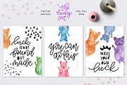 The Lucky Cat collection, an Illustration by Gray Cat Graphics (Thumbnail 9 of 12)