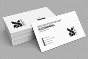Business Card, a Business Card Template by MightyDesign (Thumbnail 1 of 6)