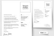 Modern Sophisticated Black and White, a Resume Template by Knockout Prezo (Thumbnail 3 of 10)