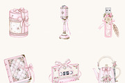 Watercolor Pastel Devices Clipart, a Technology Illustration by BusyDaydesign (Thumbnail 3 of 9)