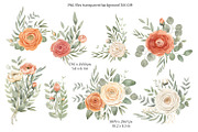 Everbloom Floral Collection, a Decorative Illustration by Anna Druzhkova (Thumbnail 2 of 22)