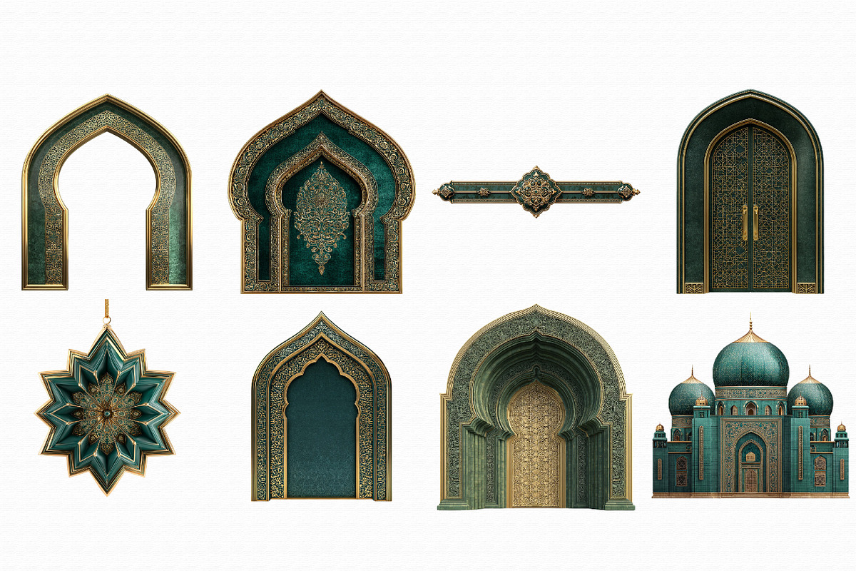 Watercolor Ramadan Clipart, an Illustration by Libby Wishes (Photo 6 of 7)