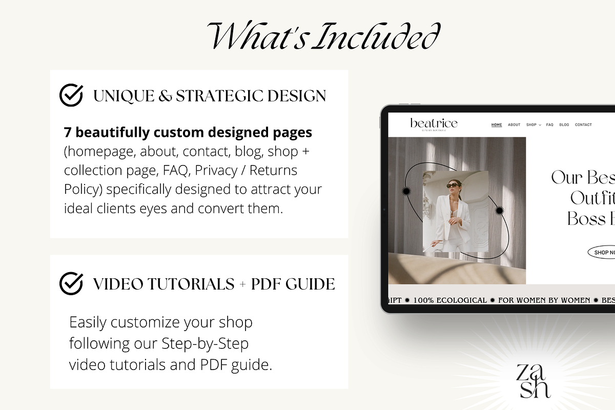 Beatrice - Luxury Shopify Theme, a Shopify Template by Studio Zash (Photo 4 of 13)