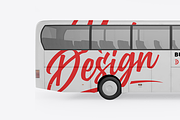 Bus Mockup, a Product Mockup by UnicDesign (Thumbnail 7 of 9)