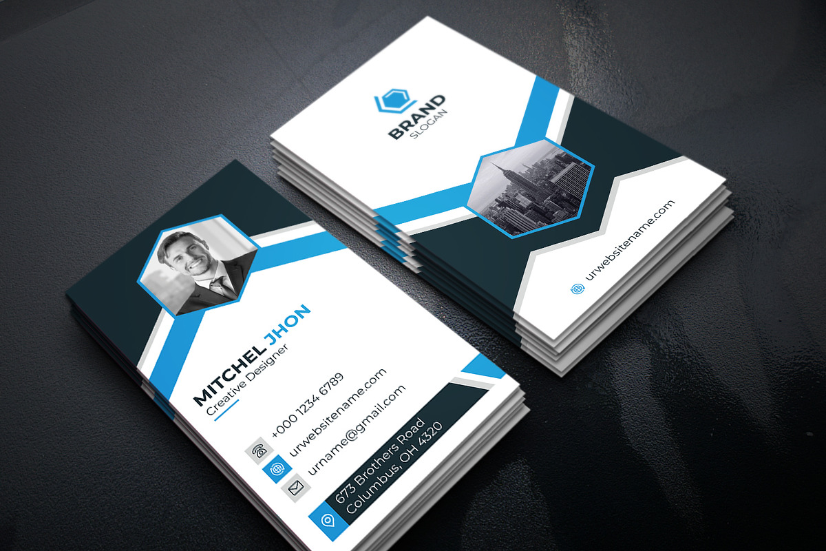 Business Card, a Business Card Template by GFXCity (Photo 2 of 4)