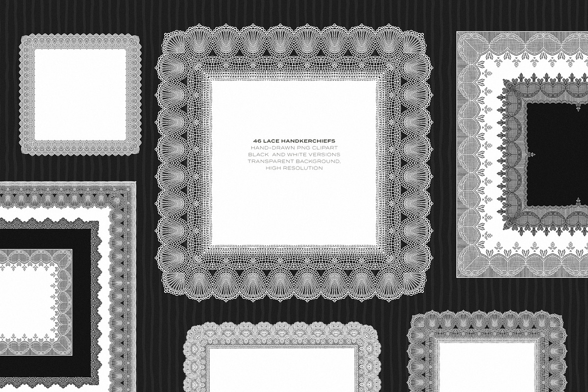 Lace & Grace: Hand-Drawn Clipart, an Object Graphic by AnMark (Photo 6 of 13)