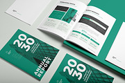 Corporate Annual Report Layout, a Brochure Template by Designsoul14 (Thumbnail 3 of 15)