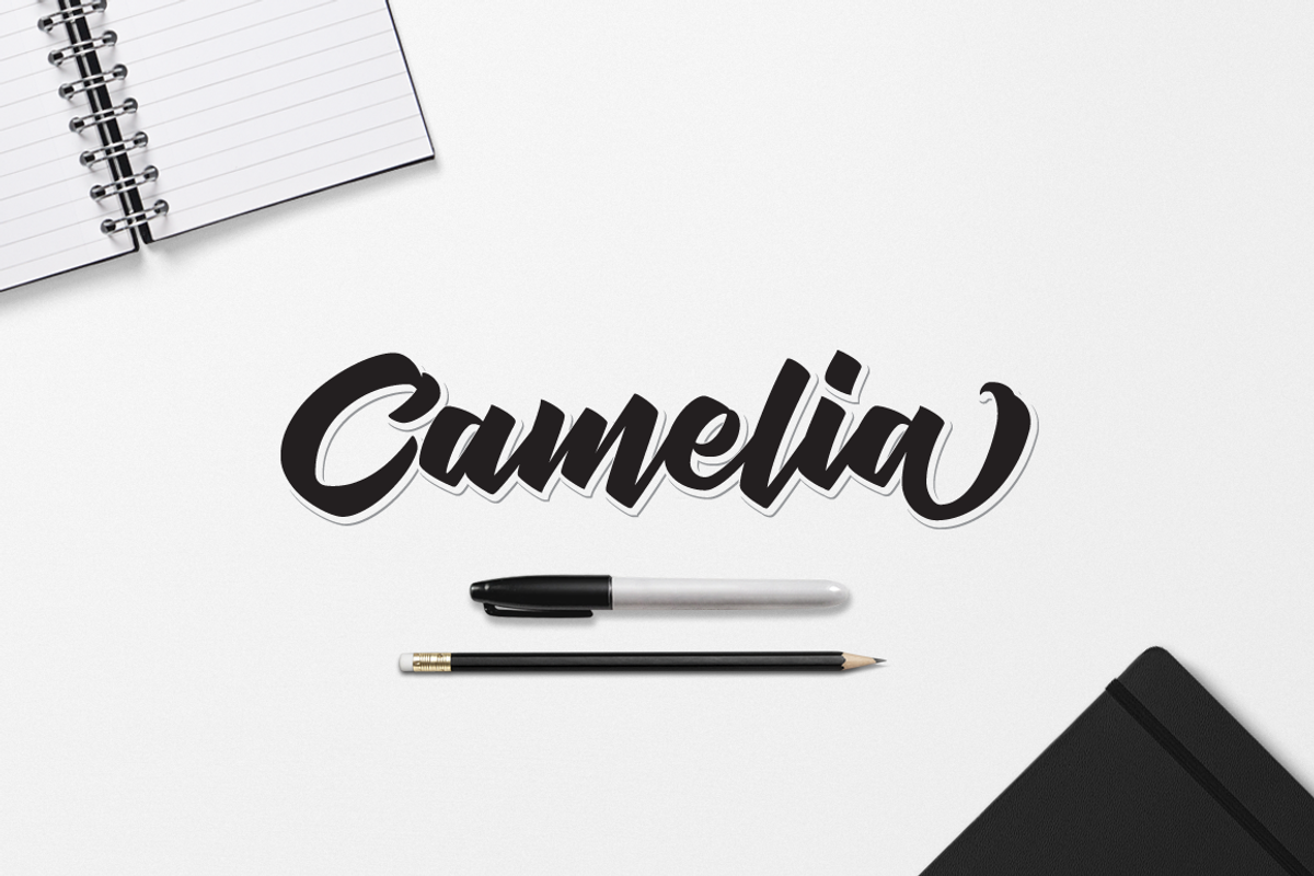 Sinisuka Logo Font preview 3