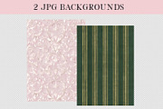 Vintage Frames Clipart, an Object Graphic by NataKa (Thumbnail 3 of 6)