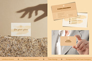 Beauty Business Cards Templates, a Business Card Template by Hell Yeah Designs (Thumbnail 6 of 6)