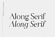 Along Serif BSC Font Family, a Serif Font by Ryul Davidson (Thumbnail 1 of 13)