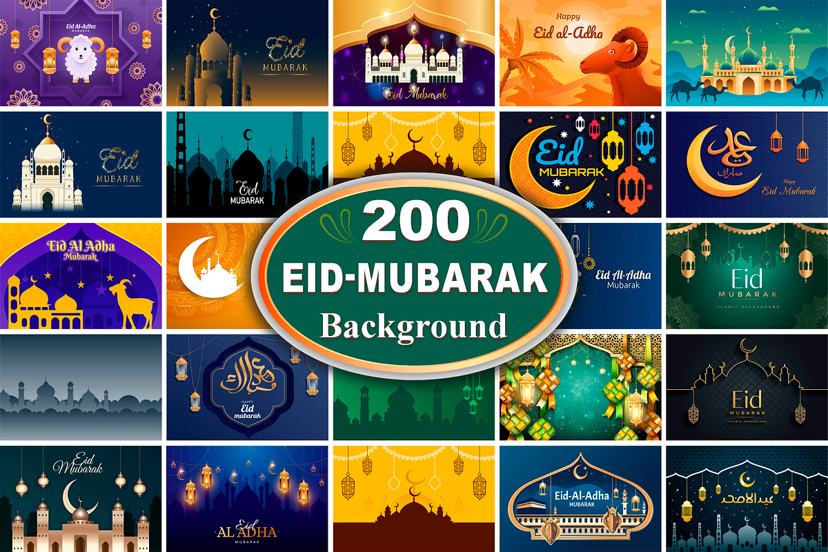 Eid Template Bundle, a Design Template by Digital Studio (Photo 1 of 4)