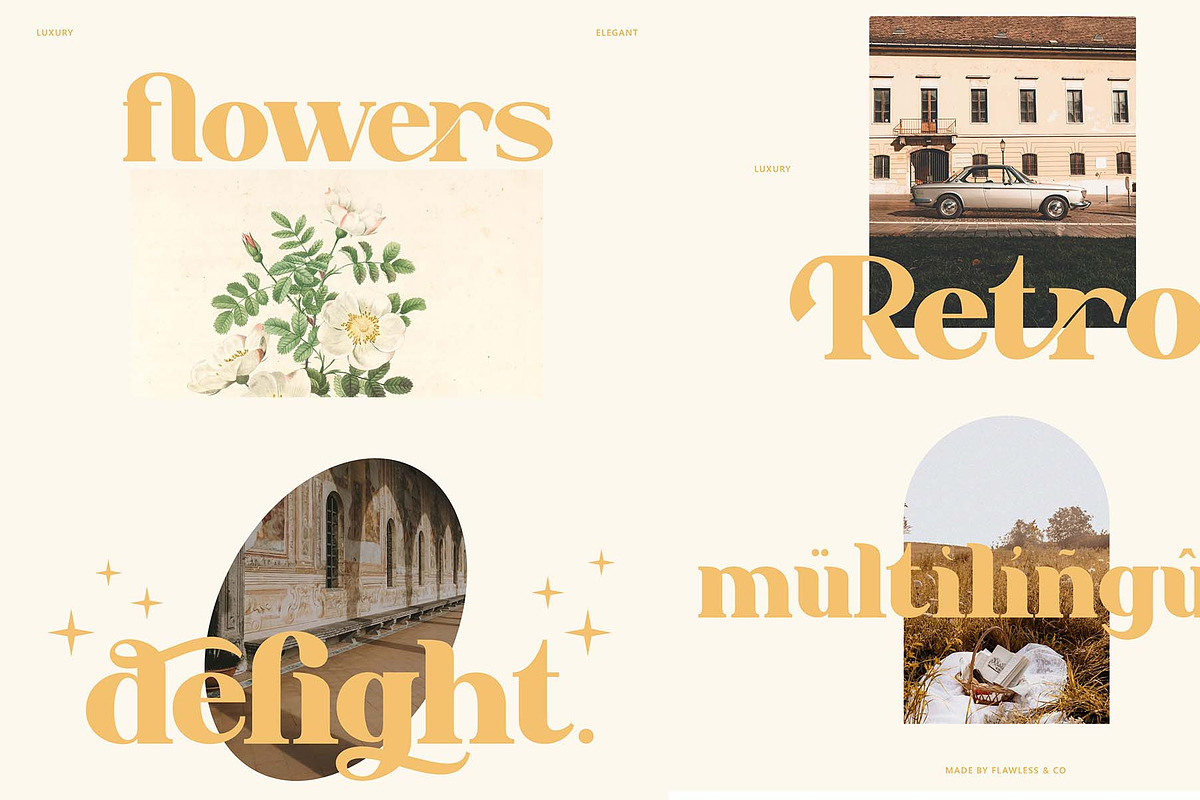 Elegante Serif & Sans Serif Bundle, a Sans Serif Font by Flawless And Co (Photo 4 of 10)