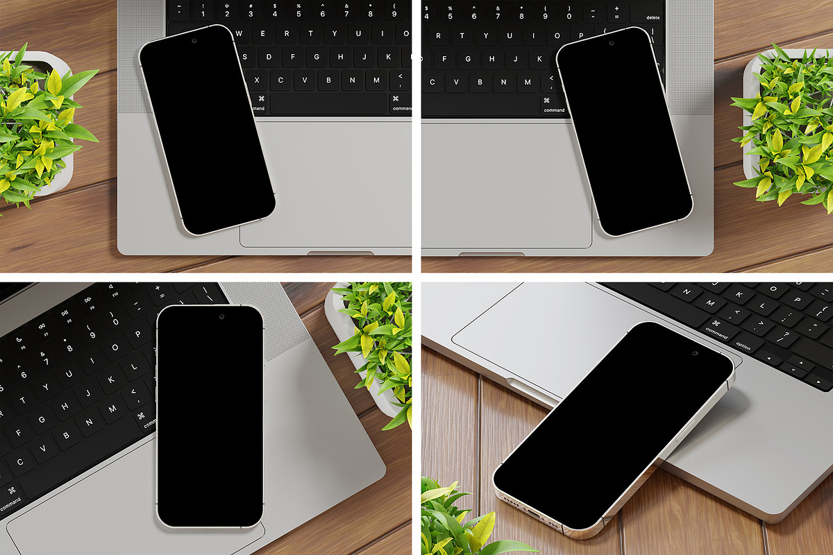 iPhone 14 Pro Max Mockup Bundles, an iPhone Mockup by Graphic Aesthetic (Photo 3 of 26)