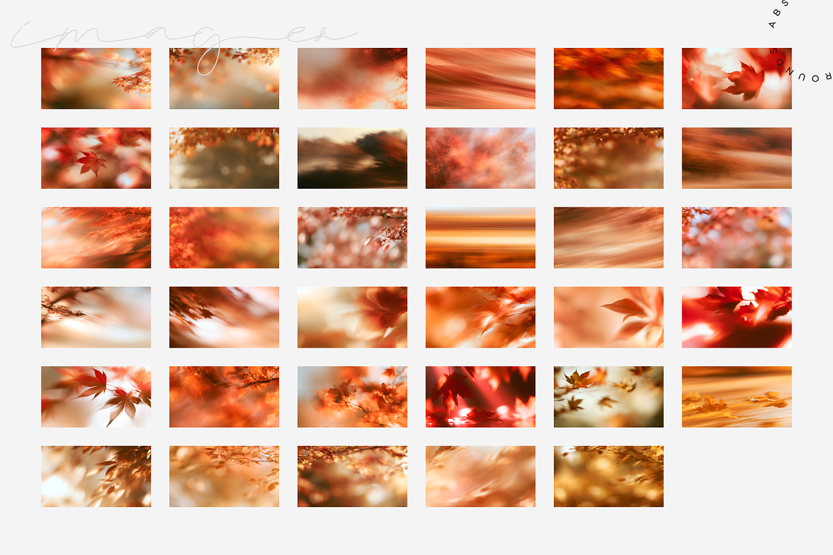 Abstract Autumn Dreams Backgrounds, a Background Graphic by Lumeno (Photo 6 of 7)