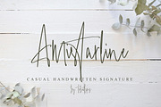 Amistarline - Handmade Signature, a Handwritten Font by tebaltipislab (Thumbnail 1 of 11)